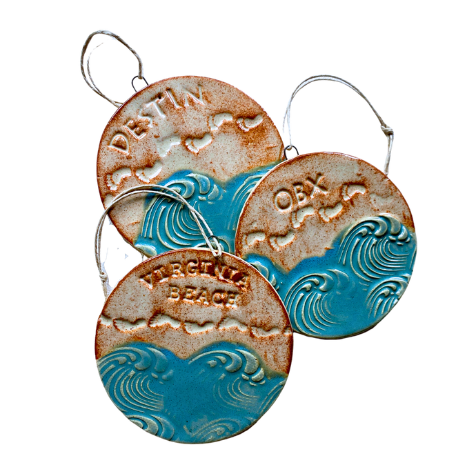 Custom Beach Ornament