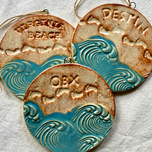 Custom Beach Ornament