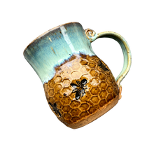 Load image into Gallery viewer, Bee Mug - Seafoam