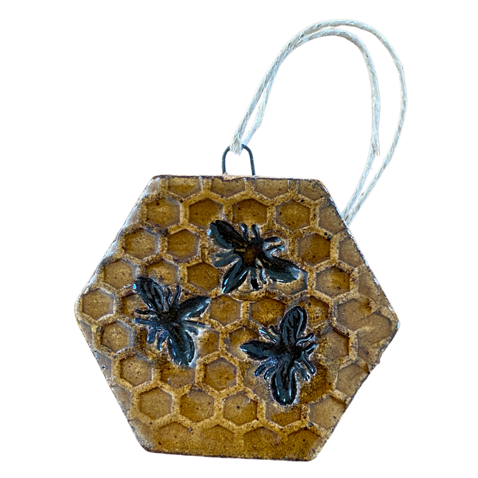 Three Bee Ornament