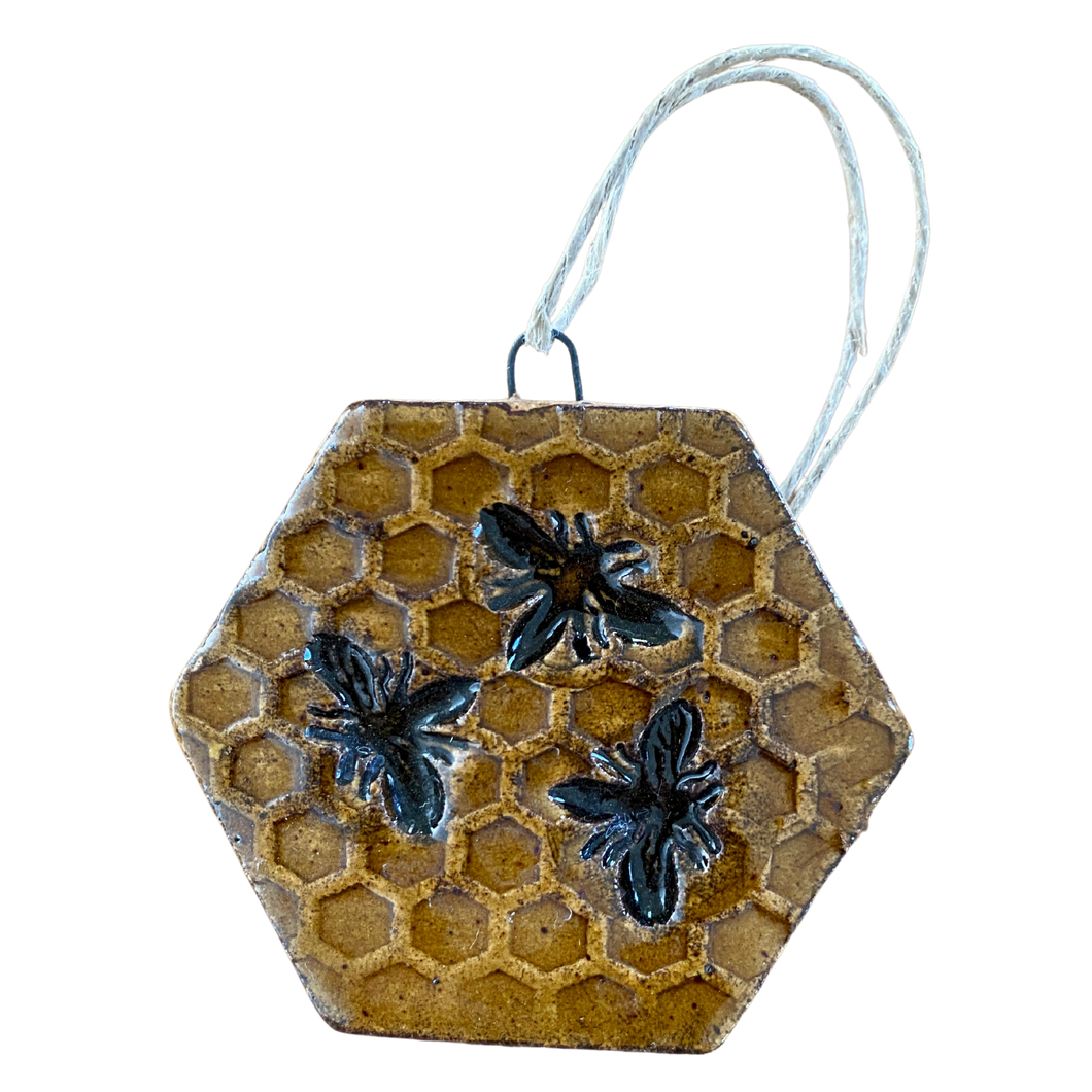 Three Bee Ornament