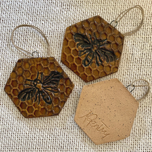 Load image into Gallery viewer, Bee Ornament