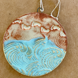 Footprints in the Sand Ornament