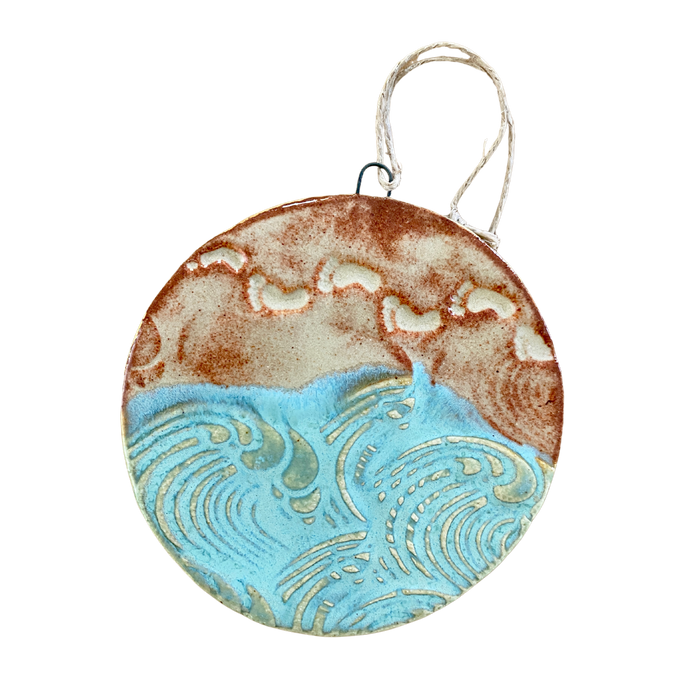 Footprints in the Sand Ornament
